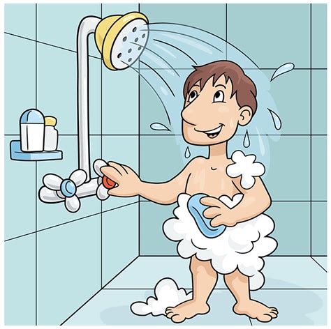 drawing shower